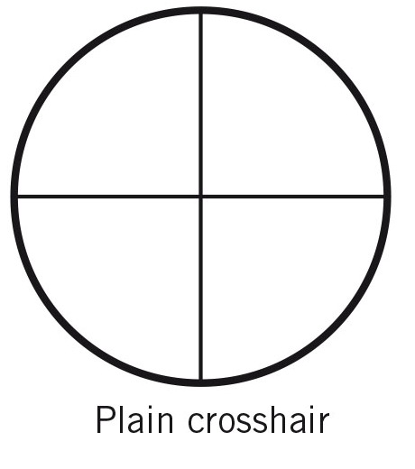 Reticle for BA eyepieces - Cross line 25mm diameter (1101001400141) - Motic Microscopes