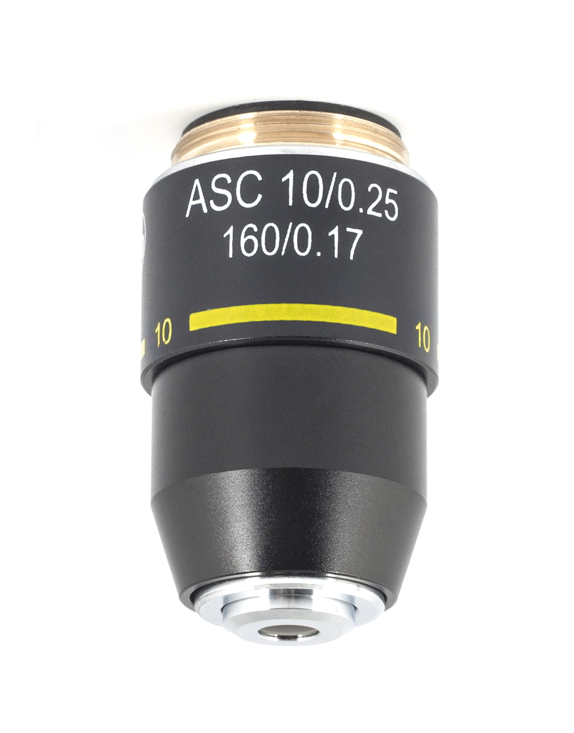 B Series Objective - Achromatic super contrast ASC 10X / 0.25 - (1101001701542) - Motic Microscopes